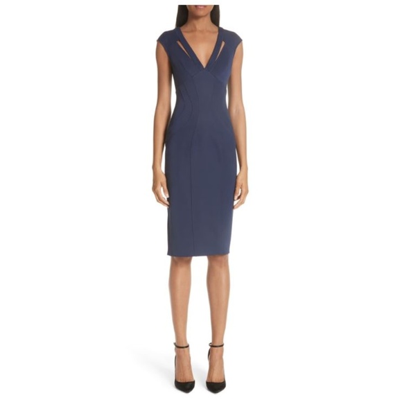 ZAC Zac Posen Dresses & Skirts - 🎉HP🎉 [zac zac posen] joni cutout sheath dress